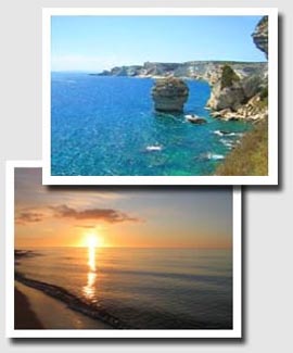  cartes postales mer